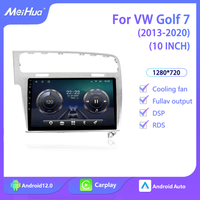 Dernière usine Meihua 7/9/10 pouces Android voiture stéréo QLED 8-Core autoradio unité principale pour VW GOLF7 2013-2020