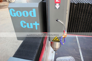 5.5kw Nước Làm Mát Trục Chính <span class=keywords><strong>CNC</strong></span> <span class=keywords><strong>Router</strong></span> Đá Máy Móc Và Gỗ Với Heavy Duty Bed - Product Image 6