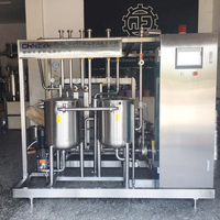 Petite machine de pasteurisation de pasteurisateur de stérilisateur de lait de rendement élevé avec le prix usine
