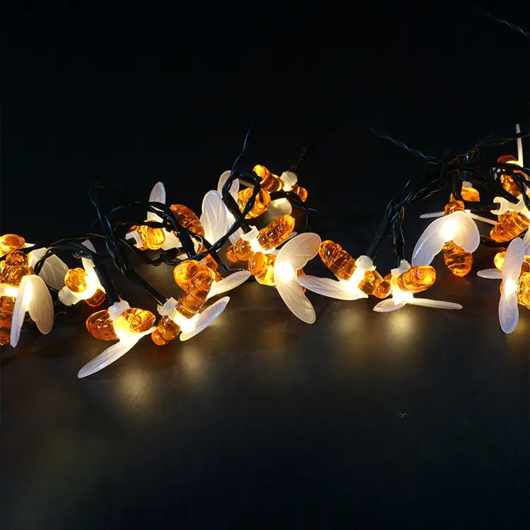 Moderne 12 22 32m led fil de cuivre solaire lumières de sapin de noël éclairage de vacances étoile guirlandes lumineuses décoration de jardin extérieur