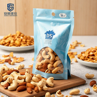 Sacs refermables transparents personnalisés en gros, sachets en plastique anti-odeur pour l'emballage de biscuits, de noix et d'aliments