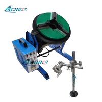 AWP-300 300kg posizionatore di saldatura giradischi temporizzazione attraverso foro 220v saldatore posizionatore con mandrino 200mm