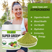 Poudre de Superaliments Bio Végétaliens Ausreson OEM Marque Privée – Boisson Détox Énergisante et Complément Alimentaire Super Greens
