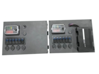 Boîtier de distribution d'alimentation électrique 12V pour batteries DIY, adaptateur lithium, bornes étanches, panneau de commande 12V