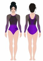 Combinaison de danse de ballet en spandex scintillant pour filles justaucorps de gymnastique rythmique ensemble de shorts assortis Biketards Tumbling Performance Wear