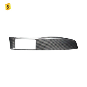 Embellecedor de panel de instrumentos para coche BMW/<span class=keywords><strong>Subaru</strong></span>, accesorio interior de fibra de carbono para automóvil, ES F30, F31, F32, F33, F34 y F36 - Product Image 1