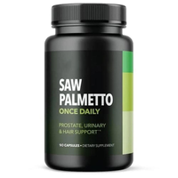 Pilules de Saw Palmetto à Prix d'Usine, Complément Herbal pour Hommes, Santé de la Prostate, Complément pour la Croissance des Cheveux, Santé Urinaire