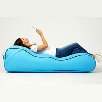Haute qualité Air canapé Lay sac inclinable canapé gonflable chaise longue Camping matelas pneumatique canapé plage dormir paresseux sac