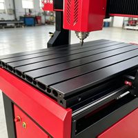 Mini routeur CNC économique 6090, machine de gravure et de sculpture sur bois à 3 axes, zone de travail 600x900 pour petit atelier