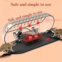 Piège à souris vivant pour entrepôt intérieur, haute sensibilité, efficace et sans cruauté