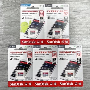 Carte Micro SD haute vitesse 32 Go U1 A1 TF avec adaptateur pour téléphone portable, appareil photo, caméra embarquée, stockage pour SanDisk - Product Image 6
