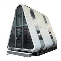Casa Prefabricada Sunshine House de Acero Inoxidable para Exteriores, Modelo ZS50, para Sala de Estar, Baño, Hospital, Dormitorio, Villa o Almacén