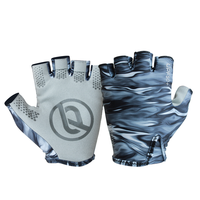 Guantes Personalizados para Hombre y Mujer con Protección UV para Vela, Kayak, Remo, Pesca, sin Dedos, UPF50+