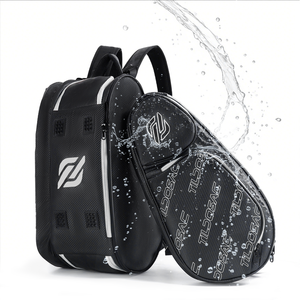 OEM Logo personalizzato poliestere sport grande capacità di <span class=keywords><strong>Tennis</strong></span> Pickleball <span class=keywords><strong>borsa</strong></span> da Badminton <span class=keywords><strong>racchetta</strong></span> da Badminton <span class=keywords><strong>borsa</strong></span> con tasca per scarpe - Product Image 1