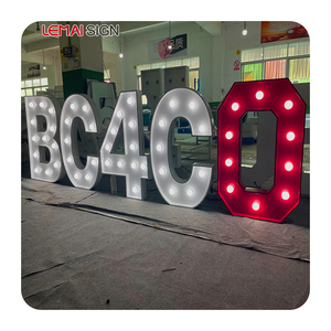 ตัวอักษรฟองโลหะ3ฟุต4ฟุต4ฟุตสำหรับงานแต่งงานวันเกิดตัวเลขแบบกำหนดเองจำนวนมาก - Product Image 5