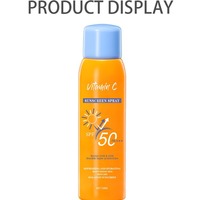 Stock Beach Defence Résistant à l'eau Visage Corps SPF 50 avec protection UVA/UVB Crème sans huile à absorption rapide Lotion solaire