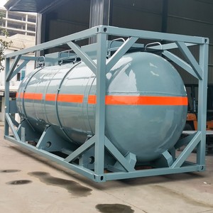 Conteneur-citerne ISO pour produits chimiques corrosifs 20FT 40FT, pour le transport de diesel, pétrole, acide, soude - Product Image 3