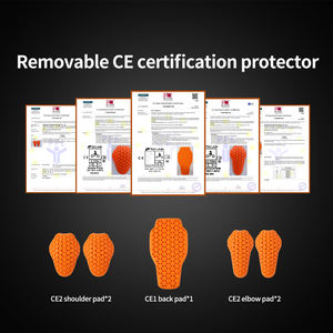 WOSAWE donna <span class=keywords><strong>moto</strong></span> Jaket con cuscinetti protettivi traspiranti camice morbido Motocross alta visibilità - Product Image 4