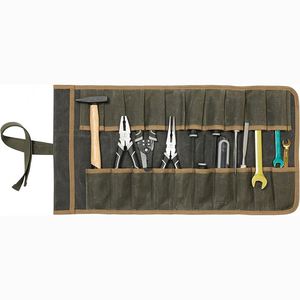 Échantillon gratuit : Organisateur pour clés, pochettes à fermeture éclair pour douilles, housse enroulable pour électricien, mécanicien, ordinateur portable - Product Image 3