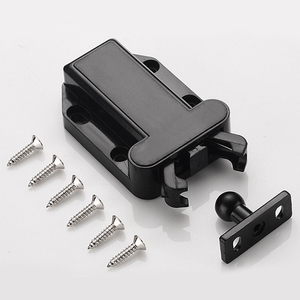 Armario de Plástico con Sistema de Apertura Magnético sin Tiradores, Puerta Oculta con Cierre de Bola Magnética - Product Image 2