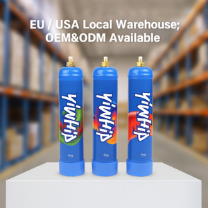 Nhà Máy Trực Tiếp 615G Whip Kem Sạc Không Có Moq Nhanh Chóng Khí 0.95L Kem Whip Sạc 640G Châu Âu USA Au Chứng Khoán Giao Hàng - Product Image 5