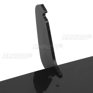 Diffuseur de pare-chocs arrière noir brillant style sport pour Volkswagen Golf 7/7.5 GTI TCR Kit carrosserie Accessoires auto - Product Image 5