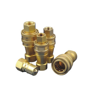 Raccord rapide hydraulique 1 pouce en acier, connecteur haute pression pour systèmes hydrauliques - Product Image 1