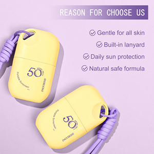 Crema Solare Portatile <span class=keywords><strong>SPF50</strong></span>+ con Ossido di Zinco, Acido Ialuronico e Niacinamide, Etichetta Privata OEM - Product Image 2