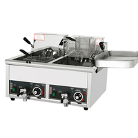 Friteuse électrique à induction en acier inoxydable de haute qualité In-Smart, commerciale et industrielle, avec un grand réservoir de 12 à 80 L, 4,5 à 9 kW, pour la friture de frites