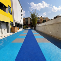 Dalles de sol en caoutchouc élastique Runsure pour salle de sport avec granulés EPDM – Conception moderne, sûre, solide, souple et robuste pour l'Arabie Saoudite et les Émirats Arabes Unis