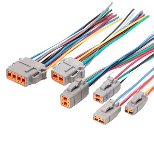 डीटीएम मोटर मोटर वाहन कनेक्टर डीटीएम 2 पी-12 पिन वाटरप्रूफ पुरुष प्लग 15 सेमी वायर हार्नेस - Product Image 4