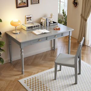 Tất cả rắn gỗ mỹ Retro pháp bàn cho căn hộ nhỏ phong cách Châu Âu nhà nghiên cứu & phòng ngủ bằng văn bản máy tính bàn - Product Image 4