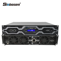 Kit de contrôle DSP ALLDSP SR4-1800, amplificateur de puissance stéréo de classe D pour DJ, 4x1800W, large bande