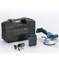 Machine à poser des carreaux en céramique au lithium-ion, vibrateur de carrelage électrique sans fil, machine à poser des carreaux portable universelle