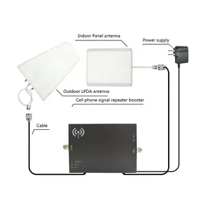 Cooles Design Repeater GSM900MHz Single Band Handy 2G Mobile Signal Booster