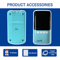 AERTI MCI-2 Analyseur et testeur d'oxygène 3-en-1 haute précision pour concentrateurs PSA, conception portable, batterie 9V