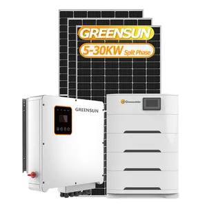 İyi fiyat ev kullanımı güneş paneli sistemi UPS 5KW 8kw 10kw 20KW hibrid ızgara kapalı ızgara güneş enerjisi sistemi