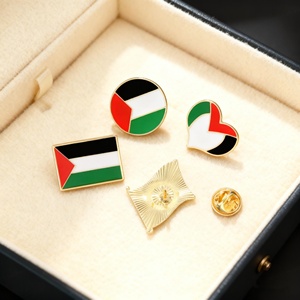 Pin de Solapa Personalizado con la Bandera Nacional de Palestina, para Sombrero, Bufanda, Bolso, Ropa, Joyería, Accesorios, Broche con Mapa de Palestina - Product Image 2