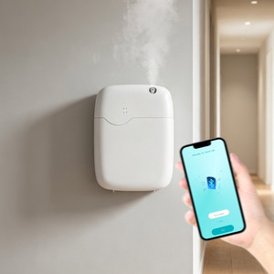 ODM Custom Logo Commercial Home Hotel Room Smart Aroma Waterless Essential <strong>Oil</strong> Wall Mounted Scent <strong>Diffuser</strong> Machine <strong>Refil</strong> - Product Image 1