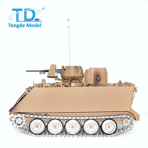 M113A1 Télécommande Modèle de combat RC à l'échelle 1:16 Véhicule <span class=keywords><strong>d</strong></span>'<span class=keywords><strong>assaut</strong></span> blindé en métal de cavalerie <span class=keywords><strong>Jouet</strong></span> Portée de 30m Batteries incluses - Product Image 2