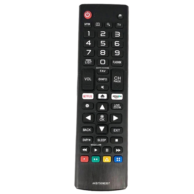 New AKB75095307 Replacement TV Remote Control for L-G TV 43LJ550M 43LJ5500 43LJ5550 49LJ550M 43LJ5500-UA