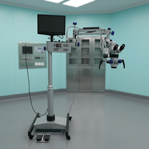 DENTAL SURGICAL <b>MICROSCOPE</b> Science Surgical Brand Metal 20x Magnification with Stand Wall/Table/Floor/Ceiling Mounted Options - Product Image 2