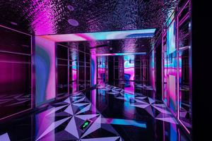 أزياء مخصصة حديثة النادي الليلي التصميم الداخلي أكشاك ملهى ليلي غرفة KTV أثاث بار النرجيلة للبيع - Product Image 2