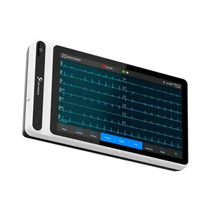 7英寸心电图机EKG监护仪医院彩色显示心电图3通道12导手持电动心电图仪