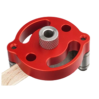 Gabarit de centrage portable et réglable pour le positionnement de trous individuels, outils de menuiserie DIY, outils d'assemblage OEM ODM