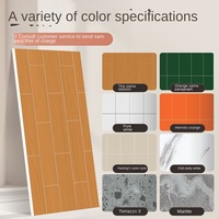 Panneaux muraux en PVC imperméables à effet marbre texturé SPC pour salles de bain et douches modernes - Fabrication américaine