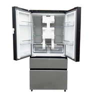Réfrigérateurs intelligents à portes françaises VIOMI 520L 220V, réfrigérateur 4 portes, réfrigérateur à portes automatiques avec écran, musique, usage domestique