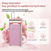Vaporizador facial nano iónico portátil profesional para la hidratación de la piel para el cuidado de la piel del hotel