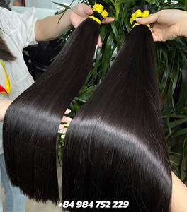 Hot new year Single Donor Hair Bulk Double Drawn Disponible chez Thanh An Hair Company, très doux, pas d'enchevêtrement, pas de perte - Product Image 4