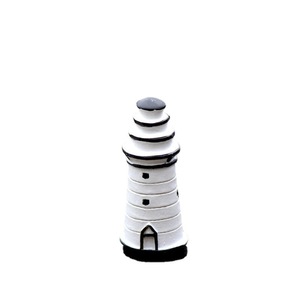 Decoración de botella ecológica con micropaisaje Weij Moss, pequeño faro blanco para ensamblaje DIY, exquisito adorno para bonsái. - Product Image 5